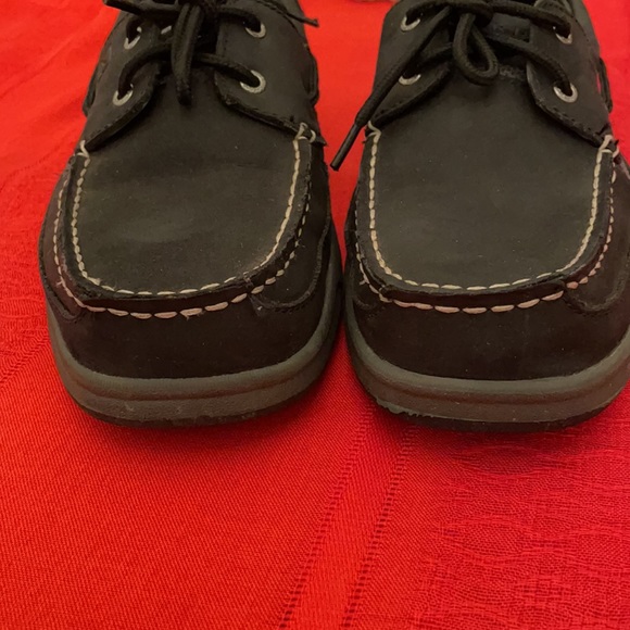 Sperry top-sider, lanyard 2 eye black used but great shape (OLCC) - Picture 10 of 12